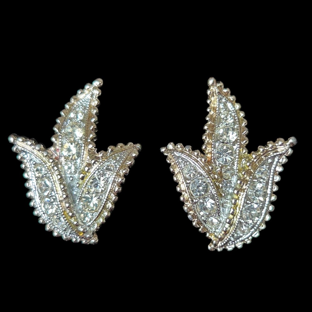 Beautiful Vintage‎ Signed Emmons Earrings Pat Pending
